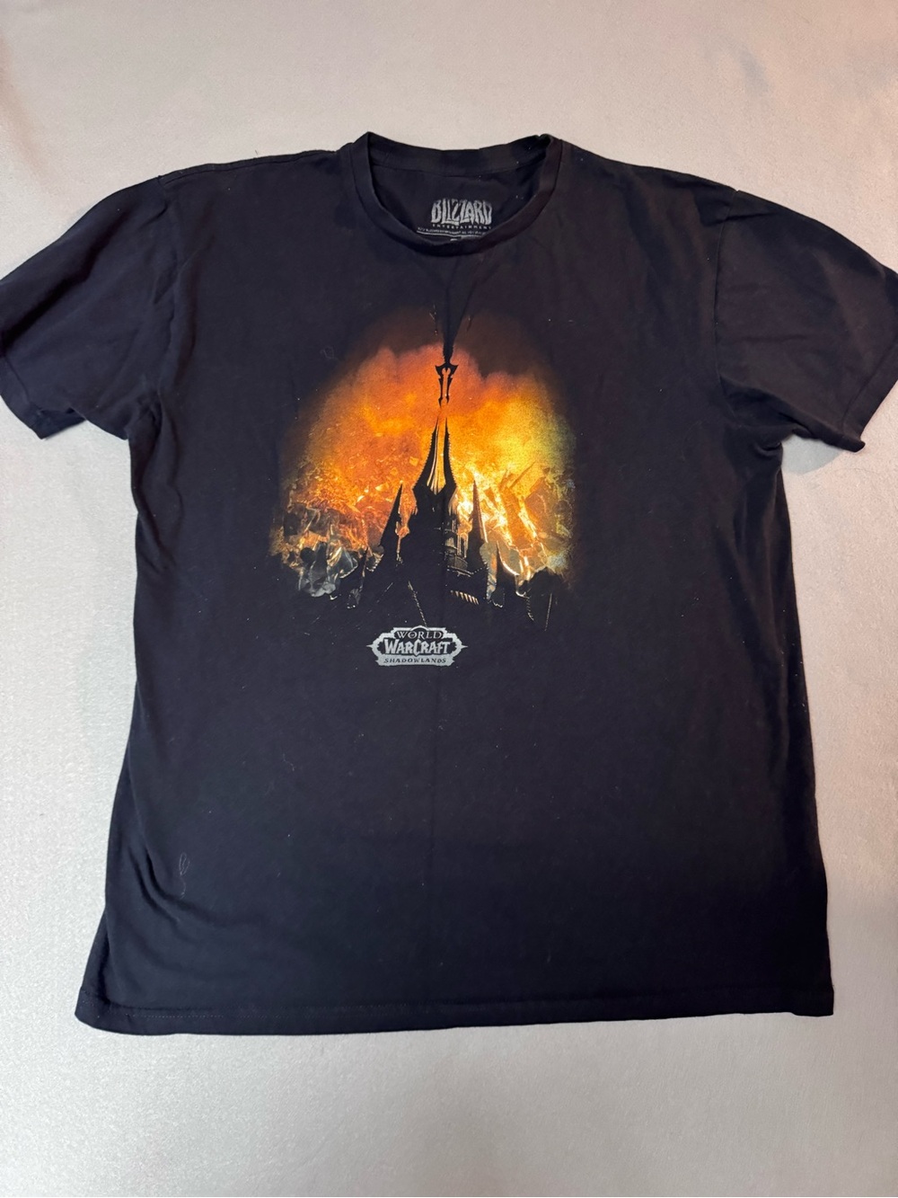 World of Warcraft Black Graphic Tee-Men’s
